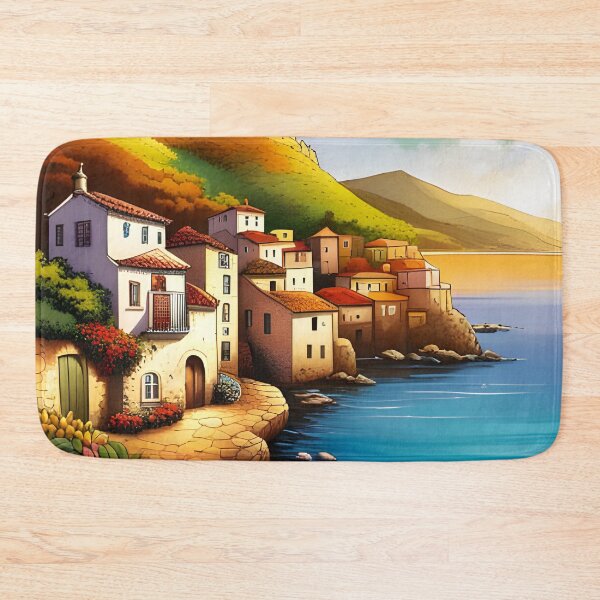 Item preview, Mediterranean coastal village designed and sold by Colin Bentham.