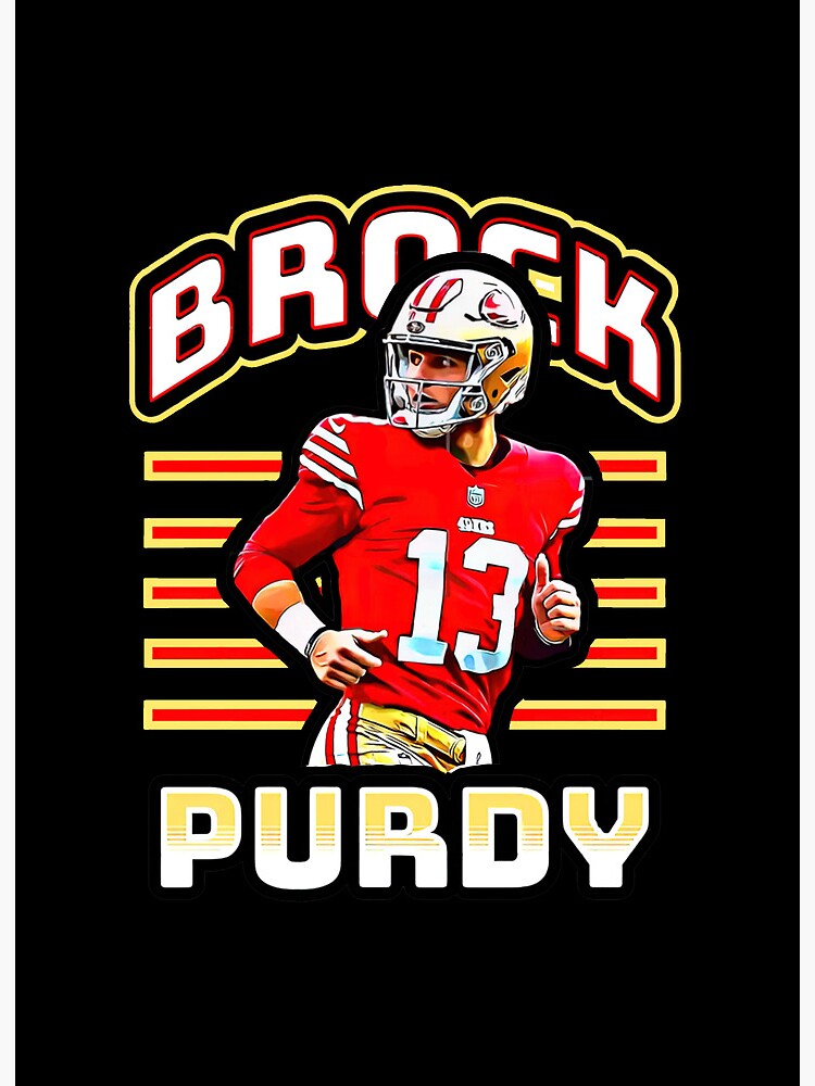 San Francisco 49ers Brock Purdy Canvas Print / Canvas Art by