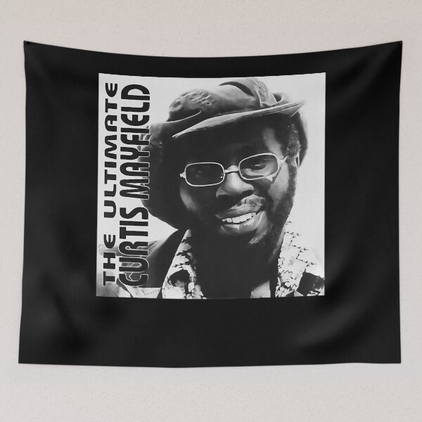 Item preview, Curtis music Mayfield  (1) designed and sold by KMAArtStore.