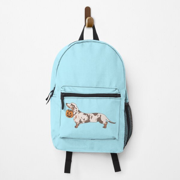 Item preview, Halloween dachshund on tiffanyblue designed and sold by Itsdomd.