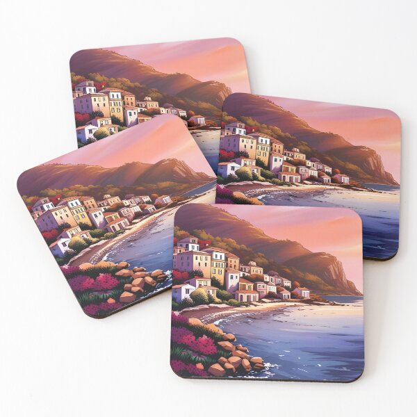 Item preview, Mediterranean coastal village designed and sold by Colin Bentham.