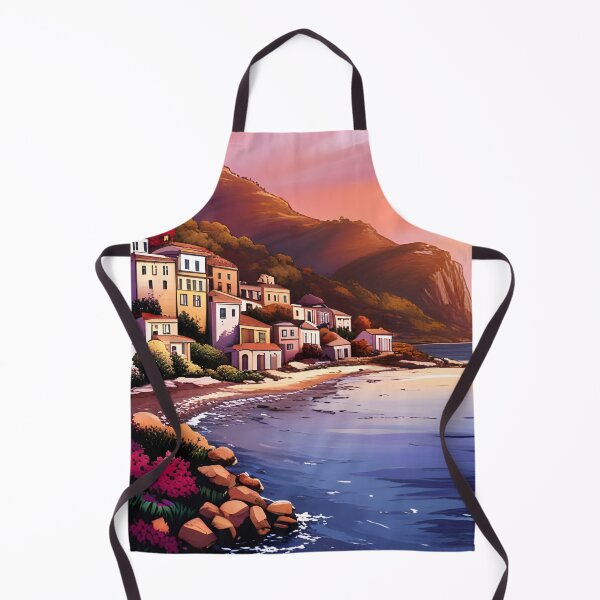 Item preview, Mediterranean coastal village designed and sold by Colin Bentham.