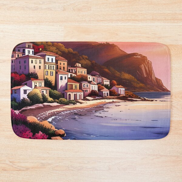 Item preview, Mediterranean coastal village designed and sold by Colin Bentham.