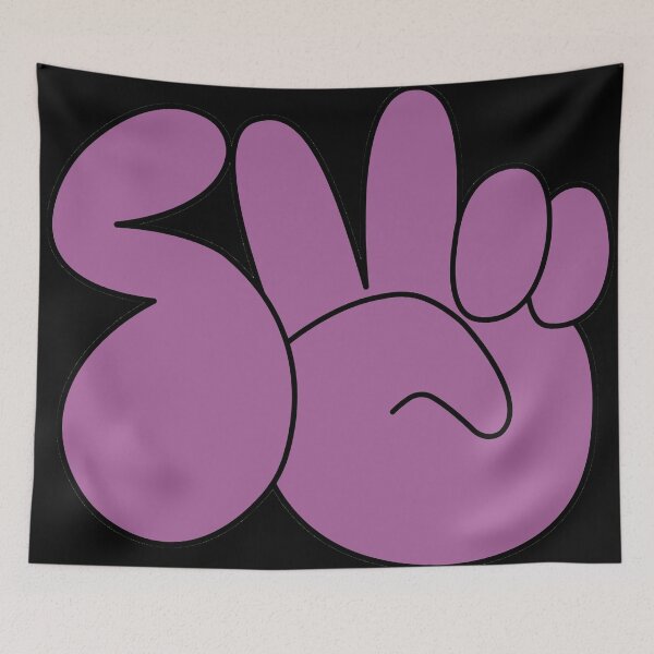 Item preview, Surf Gang Dark Purple Hand Logo Merch designed and sold by eightwelve.