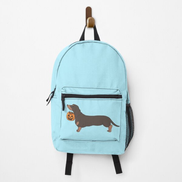 Item preview, Copy of Halloween dachshund on tiffanyblue brown designed and sold by Itsdomd.