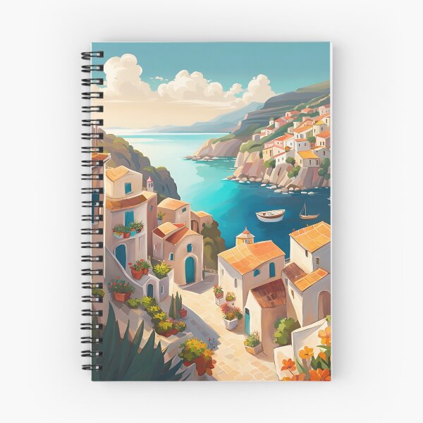 Item preview, Mediterranean coastal village designed and sold by Colin Bentham.