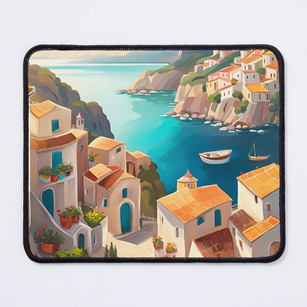 Item preview, Mediterranean coastal village designed and sold by Colin Bentham.