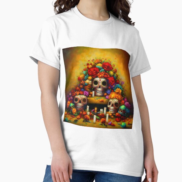 Item preview, Day of the Dead Offrendas 1 designed and sold by CrankyOldDude.