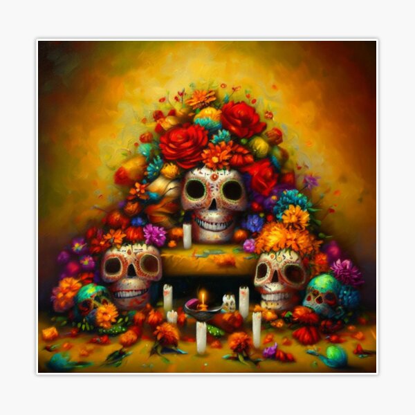 Day of the Dead Diamond Painting