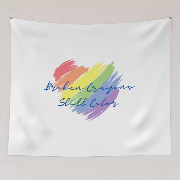 Item preview, Broken Crayons Still Color  designed and sold by Dominika Bednarska.