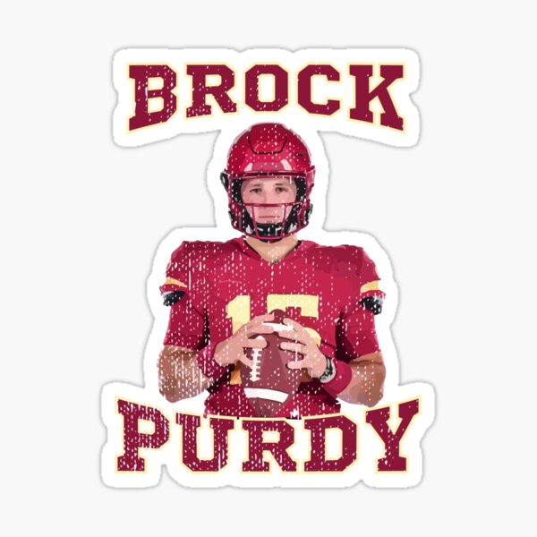 San Francisco 49ers: Brock Purdy 2023 - Officially Licensed NFL Removable  Adhesive Decal