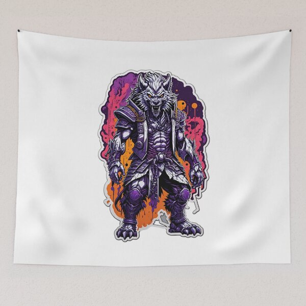 Item preview, Buddhist wolf of Tibet 26 designed and sold by RabbitPrints.