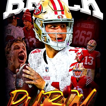 Brock Purdy Shirt Wearing Football Helmet 49ers Gift