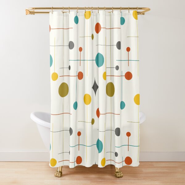 Item preview, Mid Century Modern Abstract Pattern 29 Cream designed and sold by trdstudio.