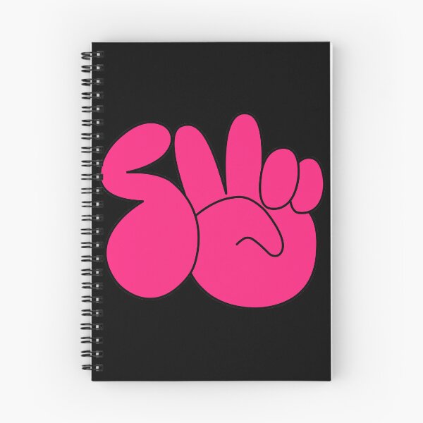 Item preview, Surf Gang Hot Pink Hand Logo Merch designed and sold by eightwelve.