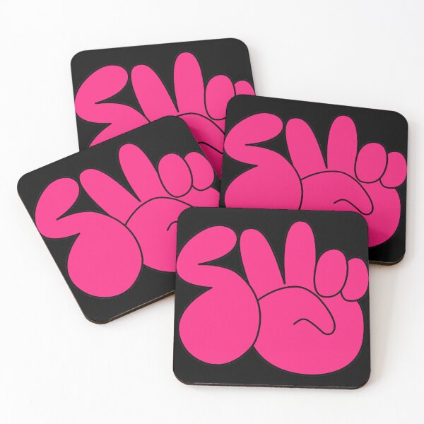 Item preview, Surf Gang Hot Pink Hand Logo Merch designed and sold by eightwelve.