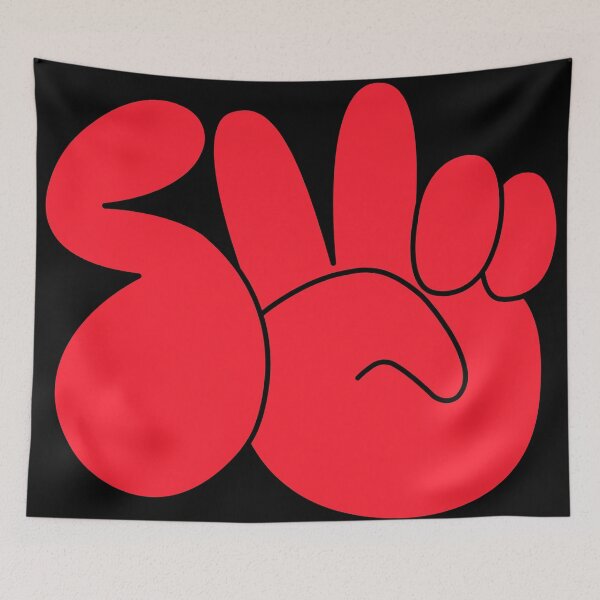 Item preview, Surf Gang Red Hand Logo Merch designed and sold by eightwelve.