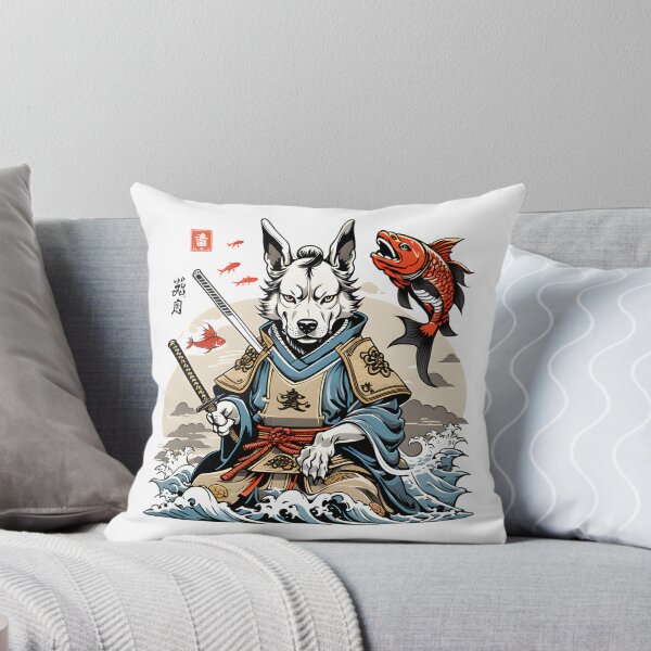 Item preview, japan wolf samurai designed and sold by SketchysDESIGNS.