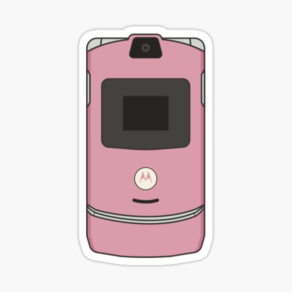 Premium Vector  Retro mobile phone from 90s2000s y2k trendy flip phone old  pink mobile phone sticker