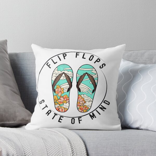 Item preview, Tropical Flip Flops State of Mind designed and sold by CypressJunction.