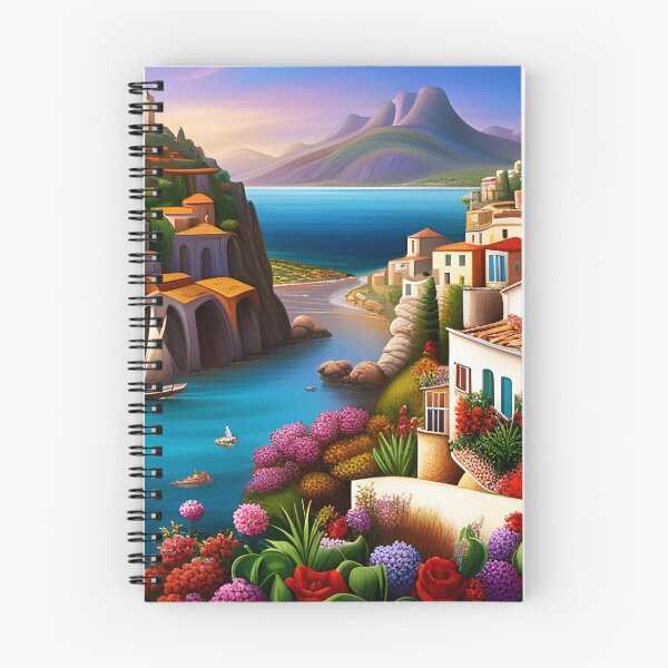 Item preview, Mediterranean coastal village designed and sold by Colin Bentham.