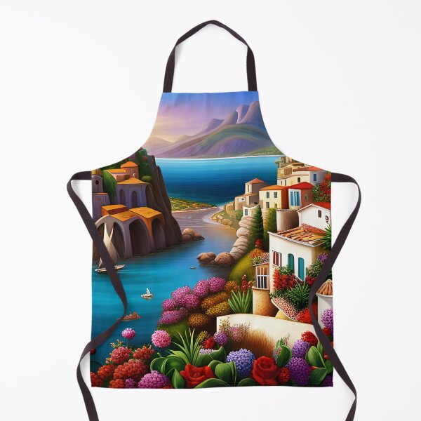 Item preview, Mediterranean coastal village designed and sold by Colin Bentham.