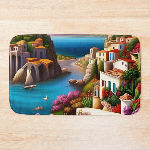 Item preview, Mediterranean coastal village designed and sold by Colin Bentham.