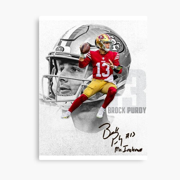 San Francisco 49ers #13 Brock Purdy White Stitched Game Jersey in