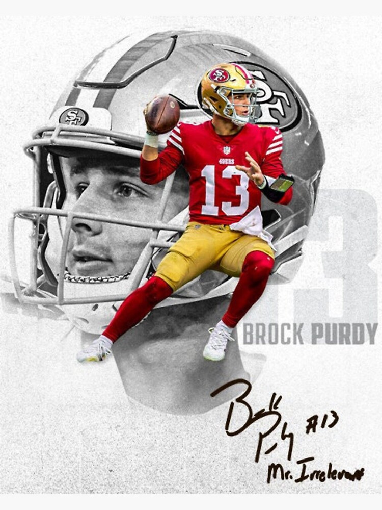 Brock Purdy Jersey Tshirt, Brock Purdy Signaturetee, Player Football Merch,  Gift For Fan San  in 2023