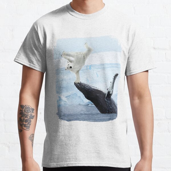 Funny polar bear breakdance Classic T-Shirt