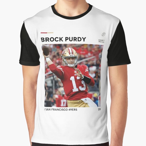 Men's Homage Brock Purdy Black San Francisco 49ers NFL Blitz