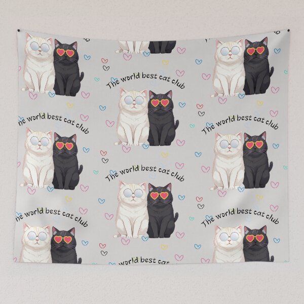 Item preview, the world best cat club,lovely, adorable, charming, sweet,a cute character,cat, feline; pussy(cat), kitty, puss designed and sold by zzzozzo.