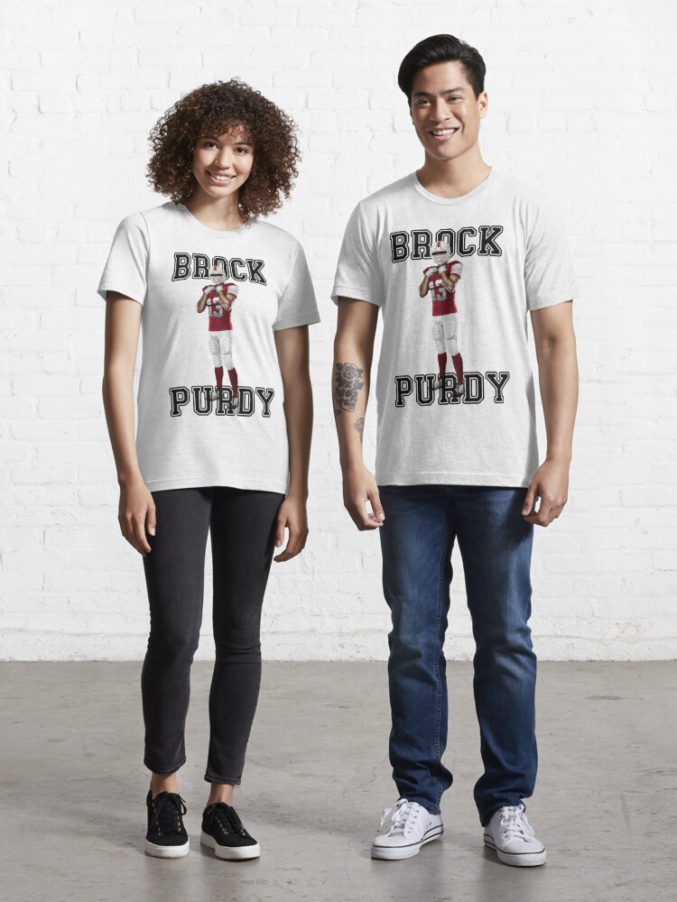 Brock Purdy Retro Brock Purdy Essential T-Shirt | Redbubble