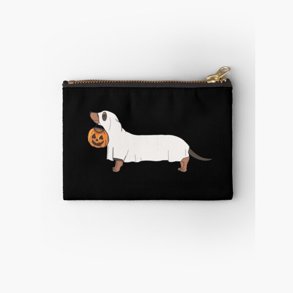 Item preview, Halloween dachshund brown ghost designed and sold by Itsdomd.