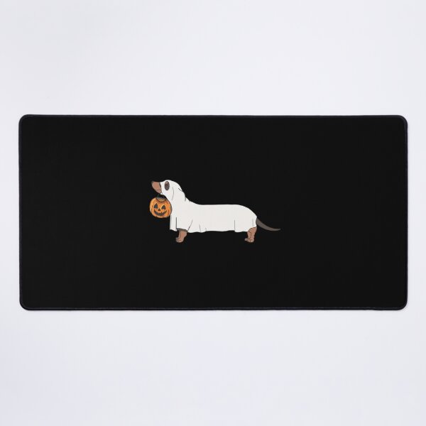 Item preview, Halloween dachshund brown ghost designed and sold by Itsdomd.