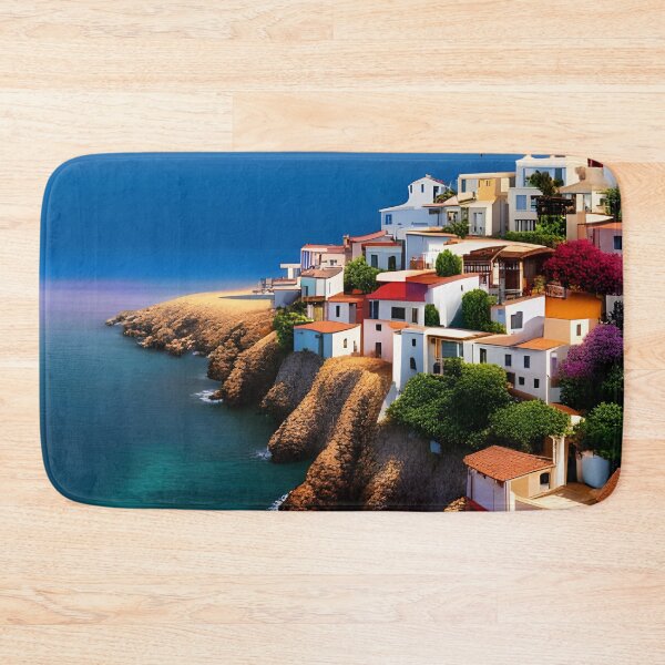 Item preview, Mediterranean coastal village designed and sold by Colin Bentham.