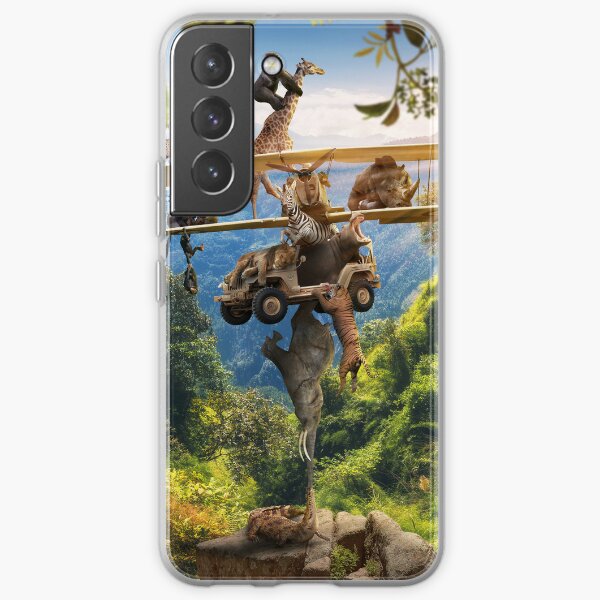 Jungle Jiggle surreal funny animals Samsung Galaxy Soft Case