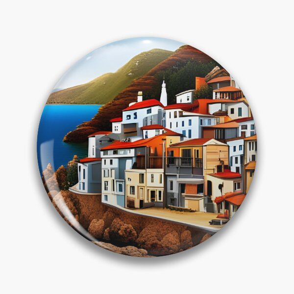 Item preview, Mediterranean coastal village designed and sold by Colin Bentham.