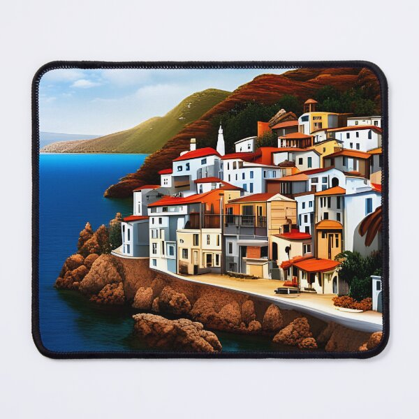 Item preview, Mediterranean coastal village designed and sold by Colin Bentham.