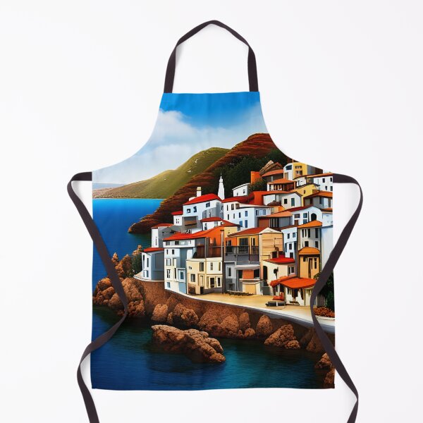 Item preview, Mediterranean coastal village designed and sold by Colin Bentham.
