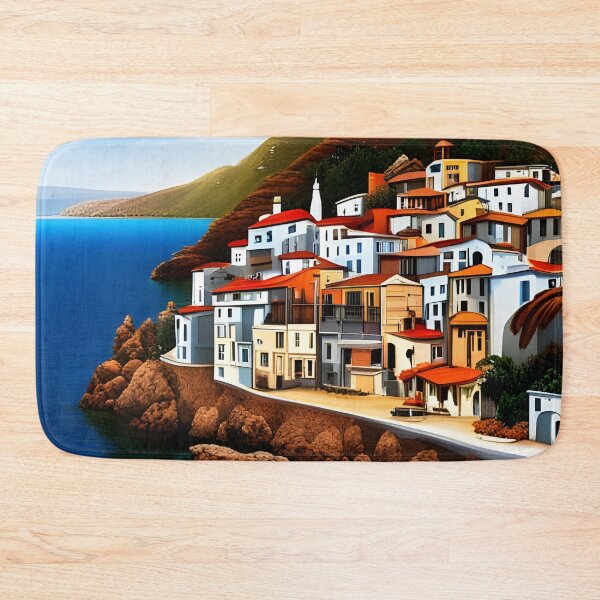 Item preview, Mediterranean coastal village designed and sold by Colin Bentham.