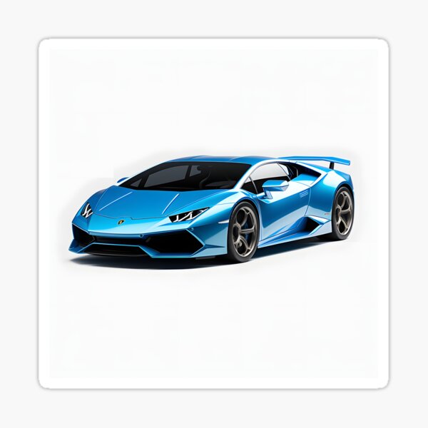 Artikel-Vorschau von Kleiner Lamborghini Huracan Cyanblau, designt und verkauft von FarOutTees.