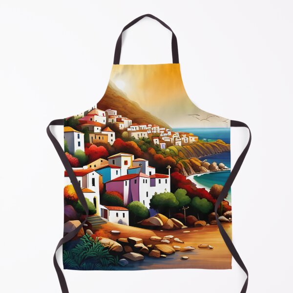 Item preview, Mediterranean coastal village designed and sold by Colin Bentham.