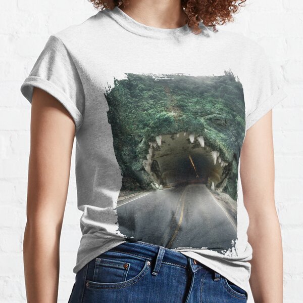 Wild Crocodile Tunnel Classic T-Shirt
