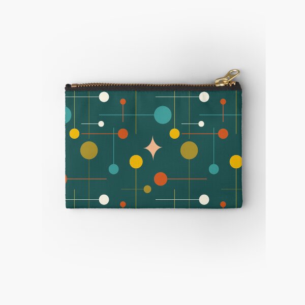 Item preview, Mid Century Modern Abstract Pattern 29 Dark Teal designed and sold by trdstudio.