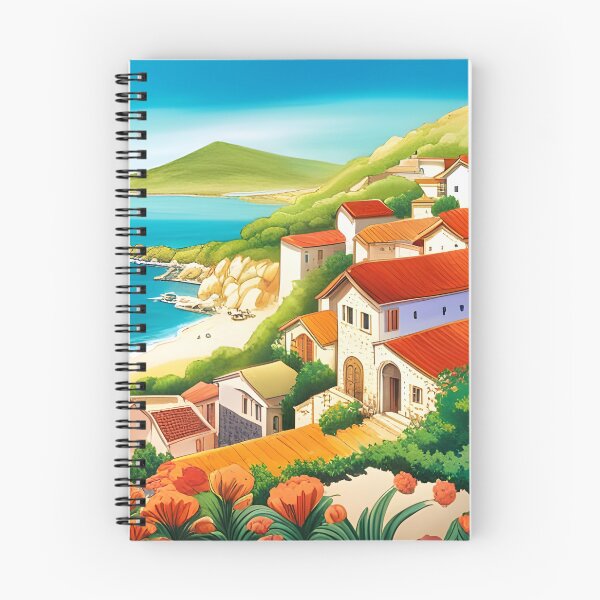 Item preview, Mediterranean coastal village designed and sold by Colin Bentham.