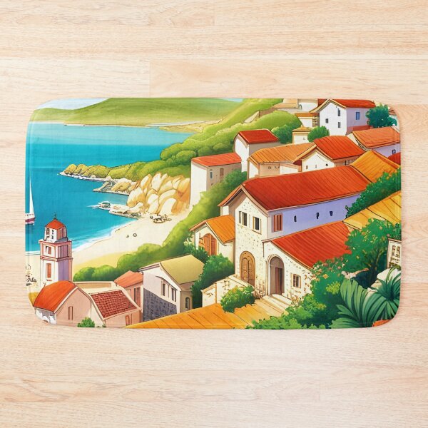 Item preview, Mediterranean coastal village designed and sold by Colin Bentham.