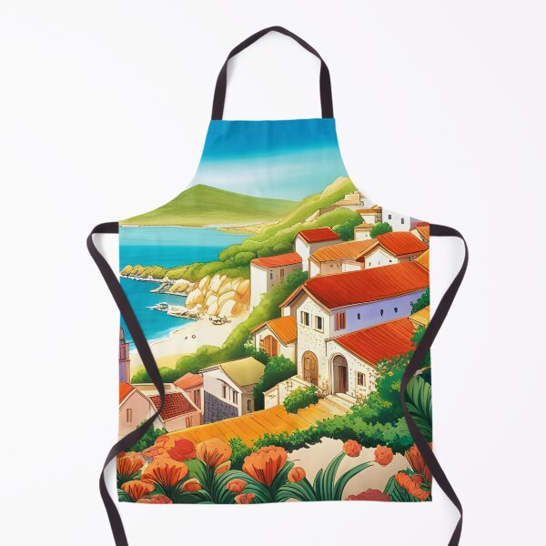 Item preview, Mediterranean coastal village designed and sold by Colin Bentham.