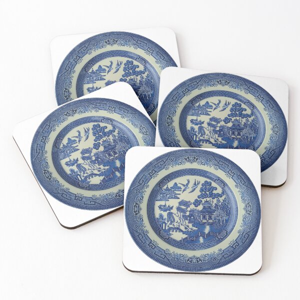 Item preview, Placa circular con patrón de sauce 2 designed and sold by ViscountBlip.