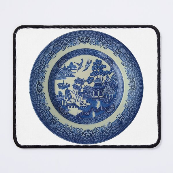 Item preview, Circular Willow Pattern Plate 2 designed and sold by ViscountBlip.